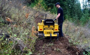 constructing hiking trails on our remote property